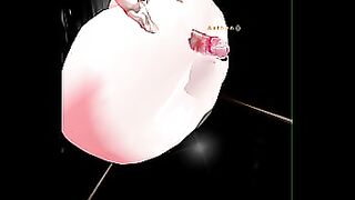 Me follo a una gotica culona en imvu