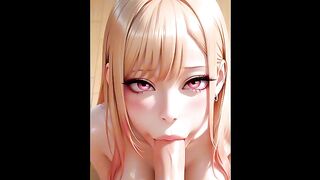 Marin Kitagawa Gives You a Blowjob – BJ, Boobjob & More
