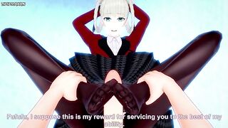 POV Hentai Footjob from Kirari Momobami from Kakegurui