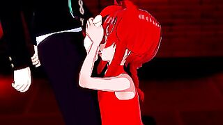 Ranma hentai can't stop sucking cock and drinking cum