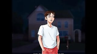 Summertime Saga ep 99 - Ela tirou a roupa e cantou muito no Karaok&ecirc;