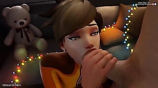 Tracer Gentle Blowjob Overwatch 2