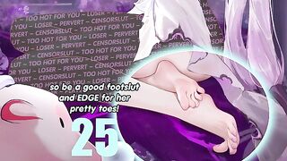 Ruan Mei denies you nudity (JOI, femdom, censored, foot fetish)