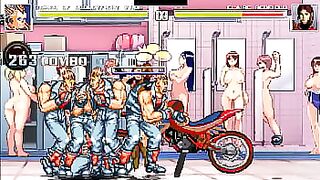 Hentai Mugen Claire Redfield Gangbang