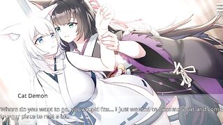 Live with a demon fox - all the fox girl lesbian sex scenes