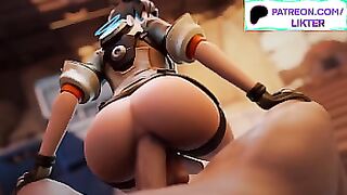 OVERWATCH FUTA TRACER BIG ASS ANAL FUCK HENTAI