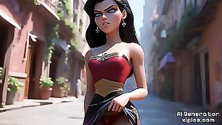 Wonder Women Porn Hentai R34 collection nsfw nude cartoon porn pictures watch now Ai