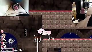 le jeu fait reagir mon sextoy fallen angel avec the handy nous arrivons enfin au premier boss