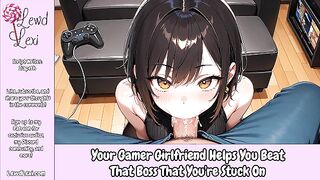Your Gamer Girlfriend Helps You Beat That Boss That You're Stuck On