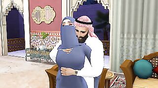 Forbidden hard sex of Arabs without marriage