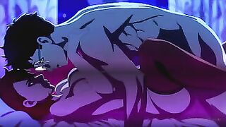 Massive Night with Sexy Momo, All Holes are Filled with Cum - Hentai Sex Parody
