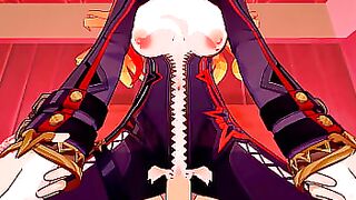 Mavuika's Hot Pussy needs something wet to cool it down - Genshin Impact