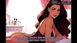 Mistress teaches you that sucking cock isn't gay if you're using panties - FEMINIZATION ROLEPLAY (AI)