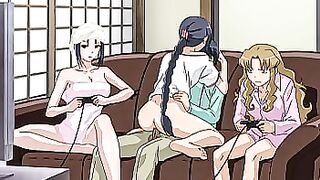 Hentai – Lucky Guy Living with Three Hot Classmates! [UNCENSORED] [SUBTITLED]