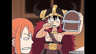suoiresnu - Nami Rewards Luffy