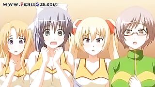 Hentai: Paizuri Cheerleader! Episódio 01. Nada de gozar rápido. Controle total. Veja no perfil