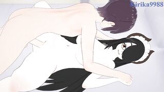 Ito Life and I have intense sex in the bedroom. - VTuber Hentai