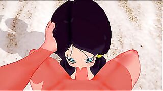 Android 18 Make Videl give Roshi a Blowjob | 2 | Dragonball Zex 7 | Full & POV on Sheer & PTRN: Fantasyking3