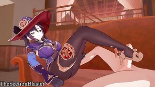 Mona Megistus fucked in a suite - Cosplay - Genshin Impact