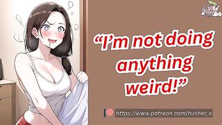 You Catch Your Step-Sis In Your Bed Sniffing Your Sheets [Teasing] [Spicy]