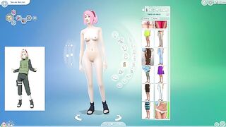 The Sims 4 – Sakura Dress-Up & Nude Showcase