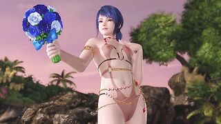 Dead or Alive Xtreme Venus Vacation Lobelia Radiant Red Birthday Swimsuit Nude Mod Fanservice