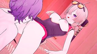 Sweety stores so much Cum in her Pussy - Zenless Zone Zero Sex