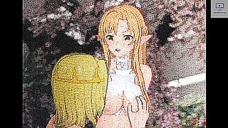 Sao Ntr Online 2&colon; Asuna me descubre en los barrios bajos teniendo sexo con una rubia pero no era yo&period;&period;&period;&period;&period; parte 7 Esp