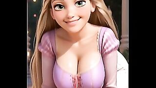 Rapunzel extremamente gostosa