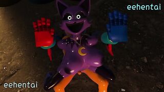 Poppy Playtime hentai - Catnap sex with The Player