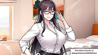 JOl AnaI Hentai - Tu profesora particular te castiga por suspender&period; Voz espa&ntilde;ola&period;