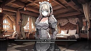 At least my cat girl is learning to give me head (Slave Harem) Part 2