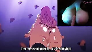 hot idol contest - Imaria Episode 2 - Hot chubby wife with big boobs on webcam watching hentai - IvyAdventure
