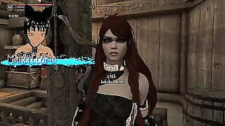Skyrim B and L mod - In whiterun and decided to join the companions to fuck and meeting everyone