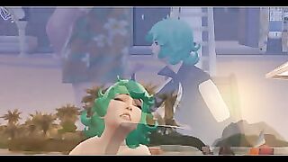 Tatsumaki banged by an old cock