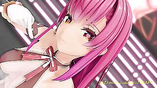 noVR mmd Marine Dance 3d hololive Hentai