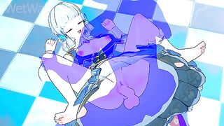 Ayaka has Intimate Sex Session with Aether - Genshin Impact Hentai