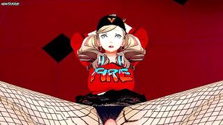 Ann Takamaki from Persona 5 Gives You An Amazing Footjob