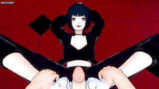 Tae Takemi from Persona 5 Gives You An Amazing Footjob