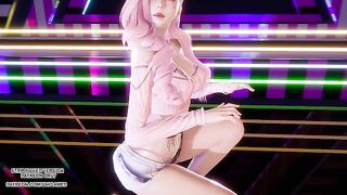 [MMD] Dia - Woo Woo Seraphine Hot Kpop Dance League of Legends Hentai