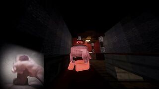 Sex with a beautiful cosplayer in minecraft