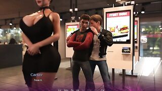 THE OFFICE - Sex Scene #7 Sweet kisses with Big Boobs Chick