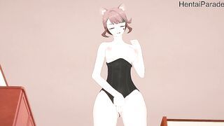 Lynette is alone and Horny Genshin Impact Hentai Uncensored