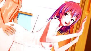 SUMI SAKURASAWA DOES HER FIRST TIME WITH YOU HENTAI RENT A GIRLFRIEND
