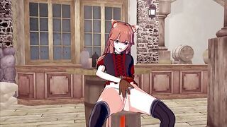 Raphtalia squirts at tavern! (tate no yuusha) (3d hentai)