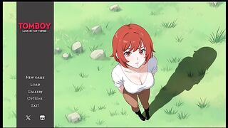 TOMBOY Love in Hot Forge [ Hentai Game ] Ep.1 she is masturbating while thinking of you !