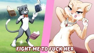 Fight Him To Fuck His Wife - Delve Into Pawssion #1