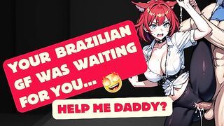 ASMR | Your Brazilian Girl moaning for you