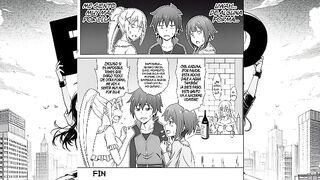 Darkness X Kazuma X Megumi - Darkness and Megumi fuck with Kazuma - Porn manga