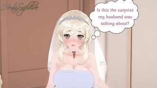 Lumine's wedding Surprice (Lumine wedding Iter Sex, Gangbang, Genshin Impact, Wedding Orgy)